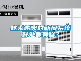 企業(yè)新聞越來越火的新風(fēng)系統(tǒng)好處都有啥？