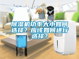行業(yè)新聞除濕機(jī)功率大小如何選擇？應(yīng)該如何進(jìn)行選擇？