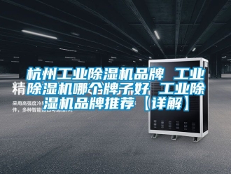 常見問題杭州工業(yè)除濕機品牌 工業(yè)除濕機哪個牌子好 工業(yè)除濕機品牌推薦【詳解】