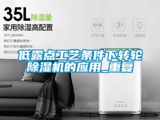 常見問題低露點(diǎn)工藝條件下轉(zhuǎn)輪除濕機(jī)的應(yīng)用_重復(fù)