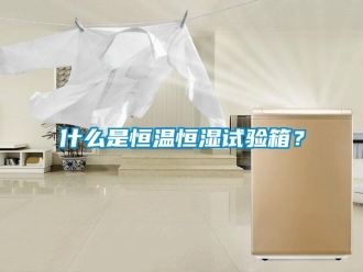 知識(shí)百科什么是恒溫恒濕試驗(yàn)箱？