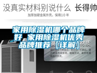企業(yè)新聞家用除濕機哪個品牌好 家用除濕機優(yōu)秀品牌推薦【詳解】