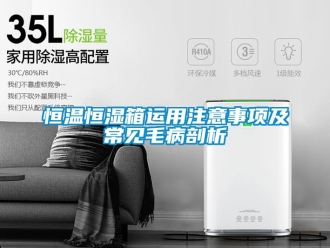 知識百科恒溫恒濕箱運用注意事項及常見毛病剖析