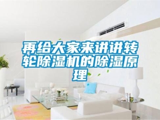 知識百科再給大家來講講轉(zhuǎn)輪除濕機的除濕原理