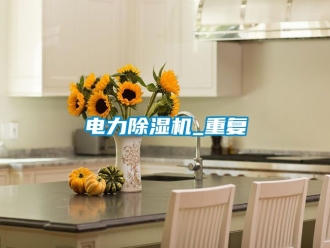 行業(yè)新聞電力除濕機_重復