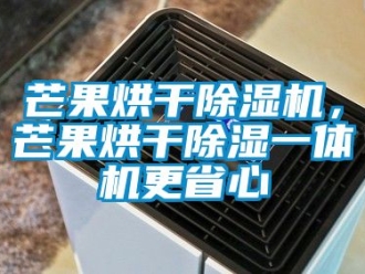 行業(yè)新聞芒果烘干除濕機，芒果烘干除濕一體機更省心