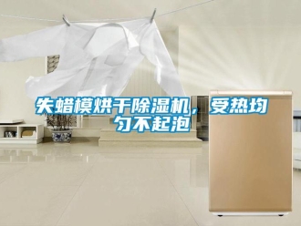 知識(shí)百科失蠟?zāi)：娓沙凉駲C(jī)，受熱均勻不起泡