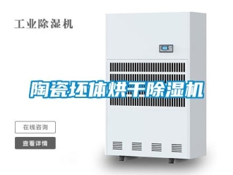 知識百科陶瓷坯體烘干除濕機