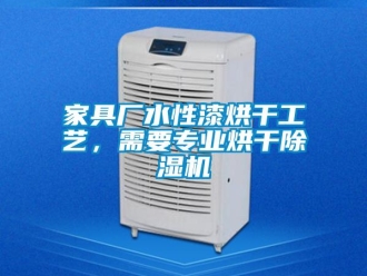 行業(yè)新聞家具廠水性漆烘干工藝，需要專業(yè)烘干除濕機