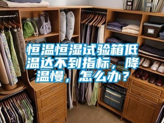 知識百科恒溫恒濕試驗箱低溫達不到指標，降溫慢，怎么辦？