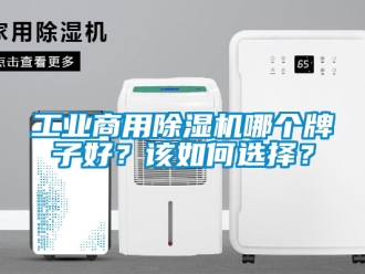 常見問題工業(yè)商用除濕機(jī)哪個牌子好？該如何選擇？