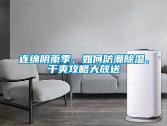 常見(jiàn)問(wèn)題連綿陰雨季，如何防潮除濕，干爽攻略大放送