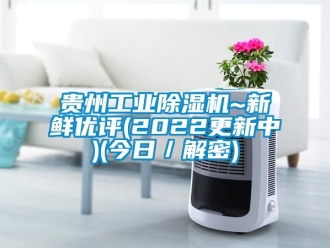 常見問題貴州工業(yè)除濕機(jī)~新鮮優(yōu)評(píng)(2022更新中)(今日／解密)