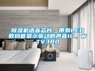 行業(yè)新聞除濕機語音芯片，帶有LED數(shù)碼管顯示驅(qū)動的聲音IC，WTV380