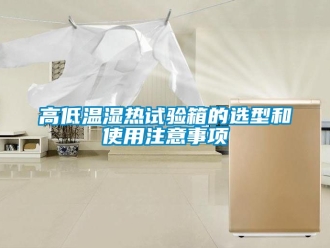 常見問題高低溫濕熱試驗(yàn)箱的選型和使用注意事項(xiàng)