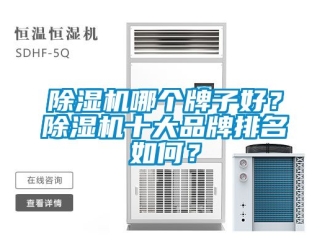 企業(yè)新聞除濕機哪個牌子好？除濕機十大品牌排名如何？