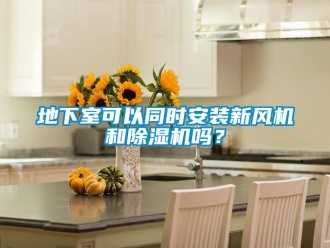 常見問題地下室可以同時(shí)安裝新風(fēng)機(jī)和除濕機(jī)嗎？