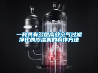 行業(yè)新聞一種具有多層高效空氣過濾凈化的除濕機的制作方法