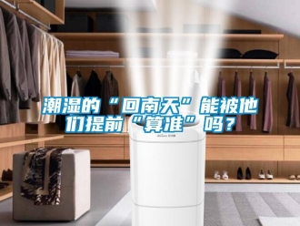常見問題潮濕的“回南天”能被他們提前“算準(zhǔn)”嗎？