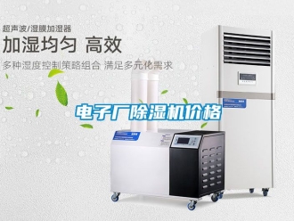 企業(yè)新聞電子廠除濕機(jī)價(jià)格