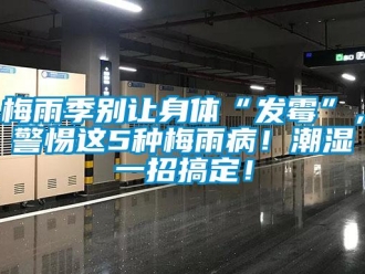 行業(yè)新聞梅雨季別讓身體“發(fā)霉”，警惕這5種梅雨?。〕睗褚徽懈愣?！