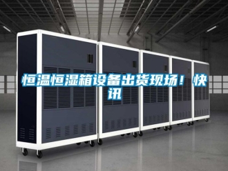 知識百科恒溫恒濕箱設(shè)備出貨現(xiàn)場！快訊