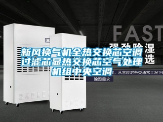 企業(yè)新聞新風(fēng)換氣機(jī)全熱交換芯空調(diào)過濾芯顯熱交換芯空氣處理機(jī)組中央空調(diào)