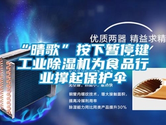 常見問題“晴歌”按下暫停鍵 工業(yè)除濕機為食品行業(yè)撐起保護傘