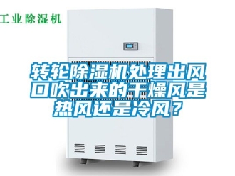 常見問題轉輪除濕機處理出風口吹出來的干燥風是熱風還是冷風？