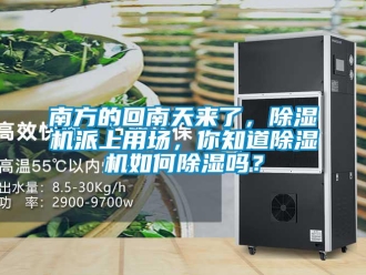 常見問題南方的回南天來了，除濕機(jī)派上用場，你知道除濕機(jī)如何除濕嗎？