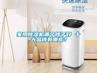 企業(yè)新聞家用除濕機(jī)哪個(gè)牌子好 十大品牌有哪些？