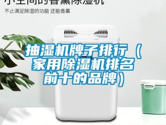 企業(yè)新聞抽濕機(jī)牌子排行（家用除濕機(jī)排名前十的品牌）
