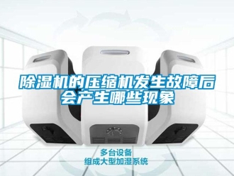 常見問題除濕機的壓縮機發(fā)生故障后會產生哪些現象