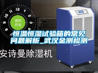 知識百科恒溫恒濕試驗箱的常見問題解析_武漢金測檢測