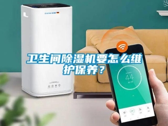 行業(yè)新聞衛(wèi)生間除濕機(jī)要怎么維護(hù)保養(yǎng)？