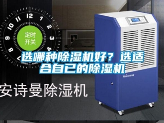 知識百科選哪種除濕機好？選適合自已的除濕機