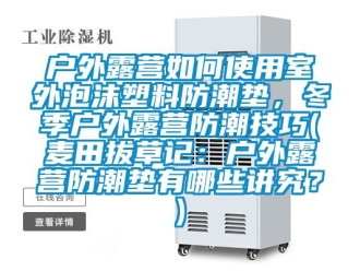 常見(jiàn)問(wèn)題戶外露營(yíng)如何使用室外泡沫塑料防潮墊，冬季戶外露營(yíng)防潮技巧(麥田拔草記：戶外露營(yíng)防潮墊有哪些講究？)
