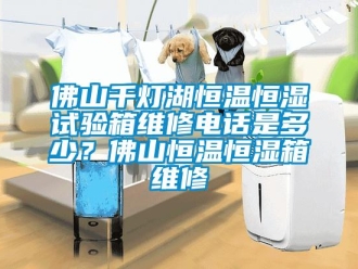 知識(shí)百科佛山千燈湖恒溫恒濕試驗(yàn)箱維修電話是多少？佛山恒溫恒濕箱維修