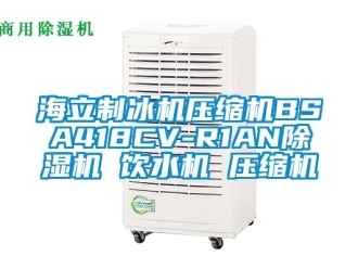 行業(yè)新聞海立制冰機壓縮機BSA418CV-R1AN除濕機 飲水機 壓縮機