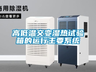 常見問題高低溫交變濕熱試驗(yàn)箱的運(yùn)行主要系統(tǒng)