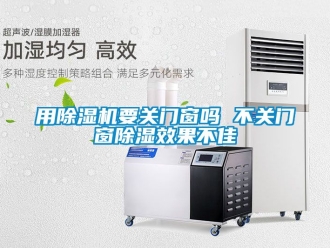 行業(yè)新聞用除濕機要關門窗嗎 不關門窗除濕效果不佳