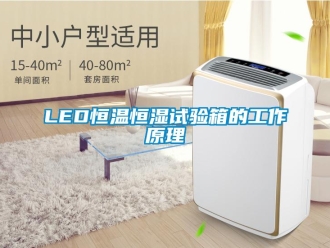 常見問題LED恒溫恒濕試驗箱的工作原理