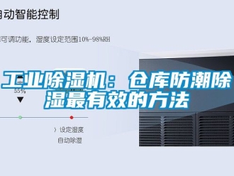 常見問題工業(yè)除濕機(jī)：倉庫防潮除濕最有效的方法