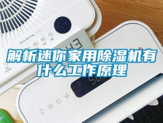 常見問題解析迷你家用除濕機有什么工作原理