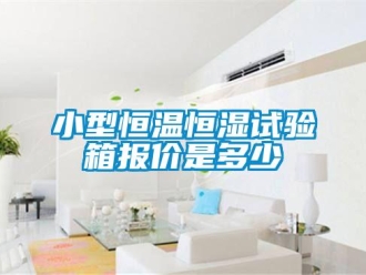知識百科小型恒溫恒濕試驗(yàn)箱報(bào)價(jià)是多少